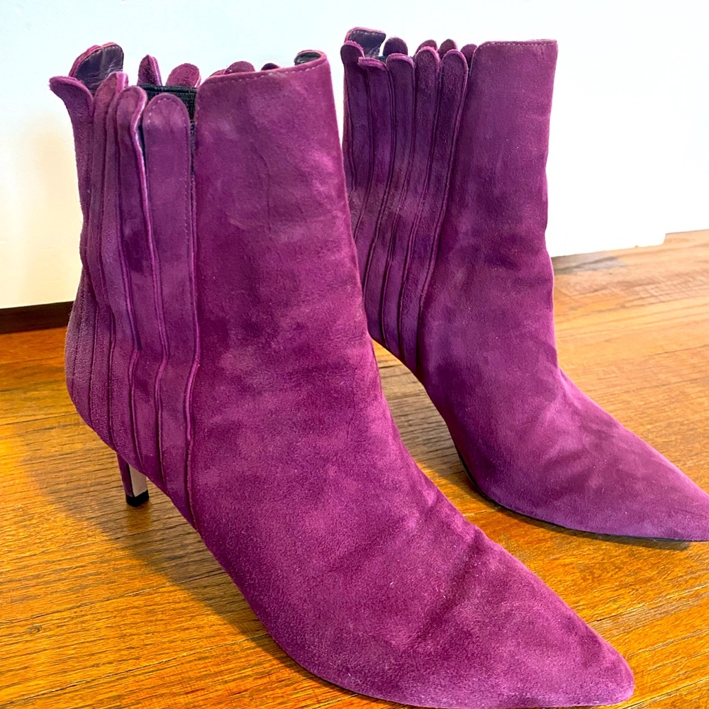 Zvelle boots in purple, size 38